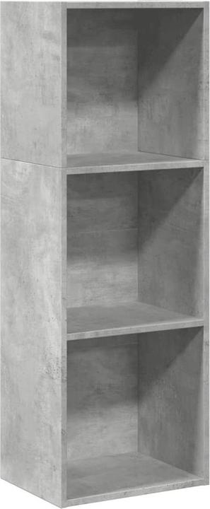 Image du produit VidaXL Bücherregal Standregal Büroregal Aktenregal Aufbewahrungsregal Betongrau (30 x 40 x 114 cm)