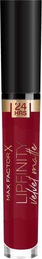 Image du produit Max Factor Lipfinity Velvet Matte Liquid Matte ( Crayon à lèvres ) 4 ml - (090 Rouge Allure)