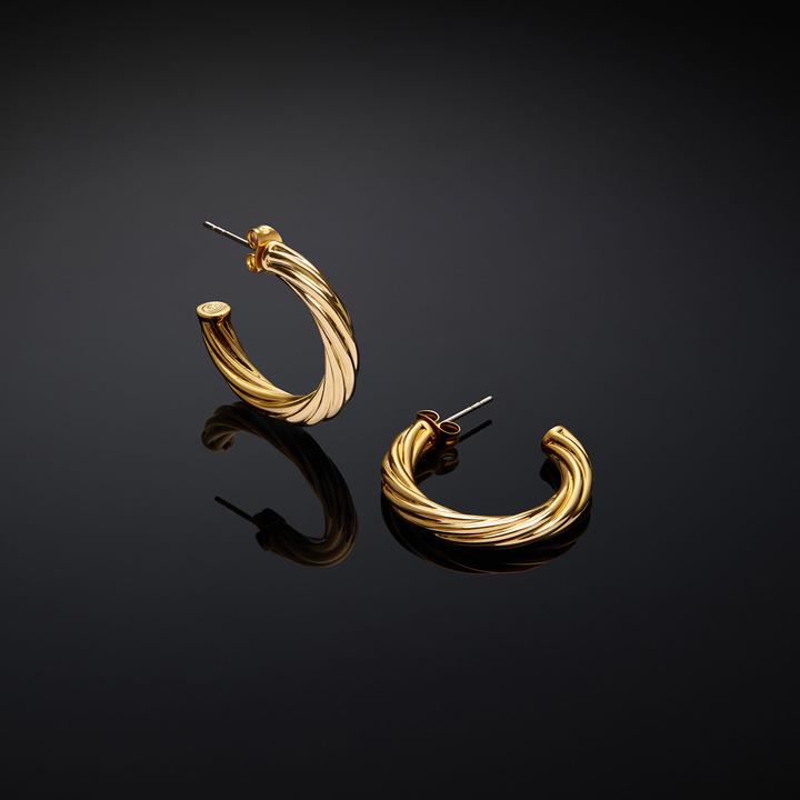 Produktbild Chiara Ferragni Bold Hoop Ohrringe (Messing)