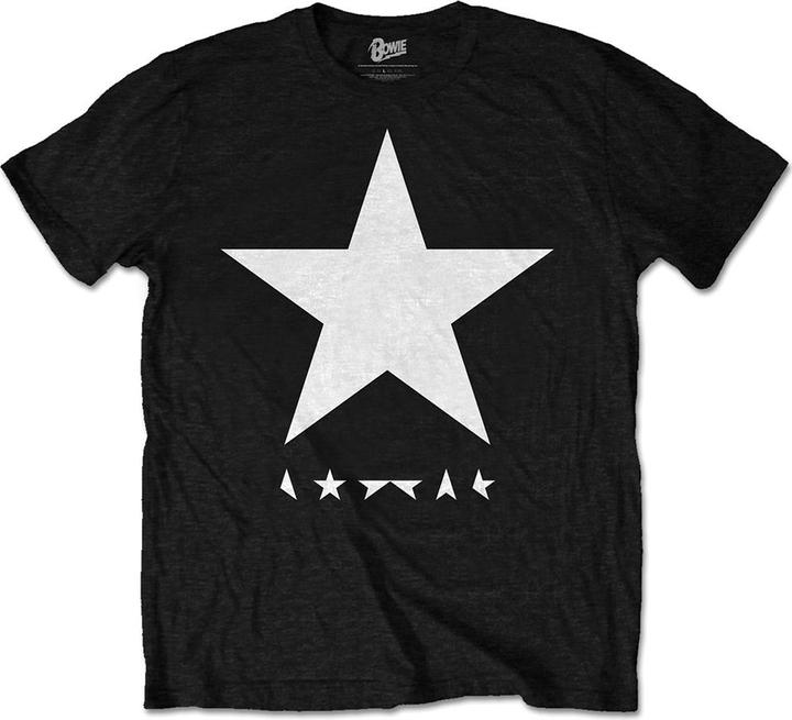 David Bowie Blackstar (White Star On Black)