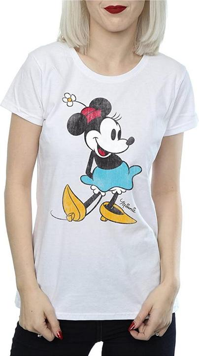 Actual product image Disney Womens/Ladies Classic Minnie Mouse Cotton T-Shirt (L)