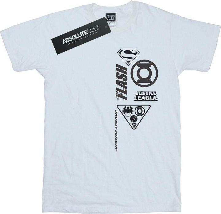 Produktbild Justice League Chest Icons TShirt Jungen (140, 146)
