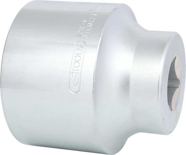 Produktbild KS Tools 1" Sechskant-Stecknuss kurz (77 mm)