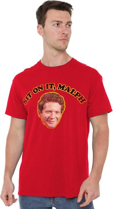 Actual product image Happy Days Mens Sit on it Malph T-Shirt (S)