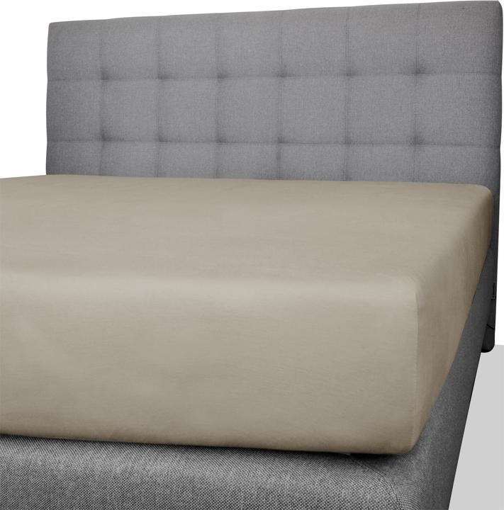 Produktbild Aspero 2 x Spannbettlaken aus Baumwolle (180 x 200 x 25 cm)