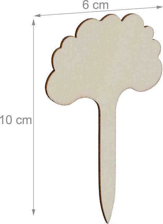 Immagine prodotto Relaxdays 100x spina di pianta (20 cm, 6 cm)