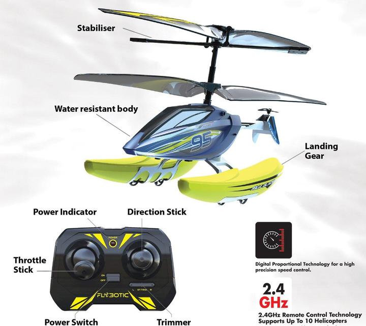 Image du produit Silverlit Hélicoptère Aqua Blaze