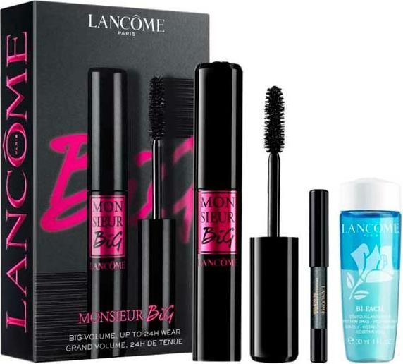Image du produit Lancôme Monsieur Big Mascara Set Monsieur Big Mascara 10ml + Drama Liquid Pencil Mini + Bi-Facil 30ml (01, Noir)