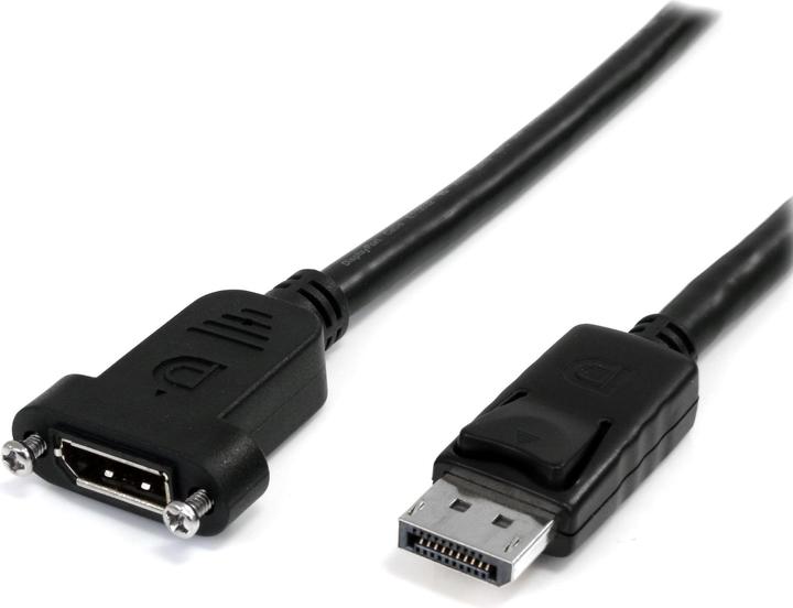 Image du produit StarTech .com 3 ft 20 pin DisplayPort Extension Panel Mount Cable (0.90 m, DisplayPort)