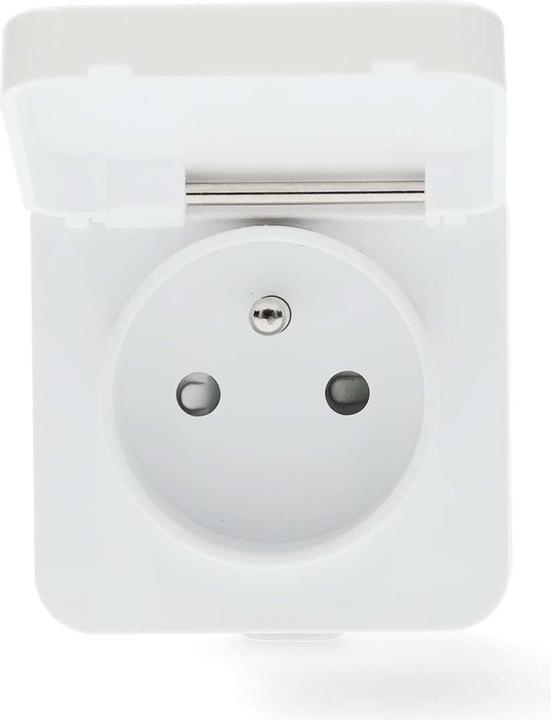 Immagine prodotto Nedis SmartLife Spina intelligente Wi-Fi | IP44 | Misuratore di potenza | 3680 W | Francia / Tipo E (CEE
