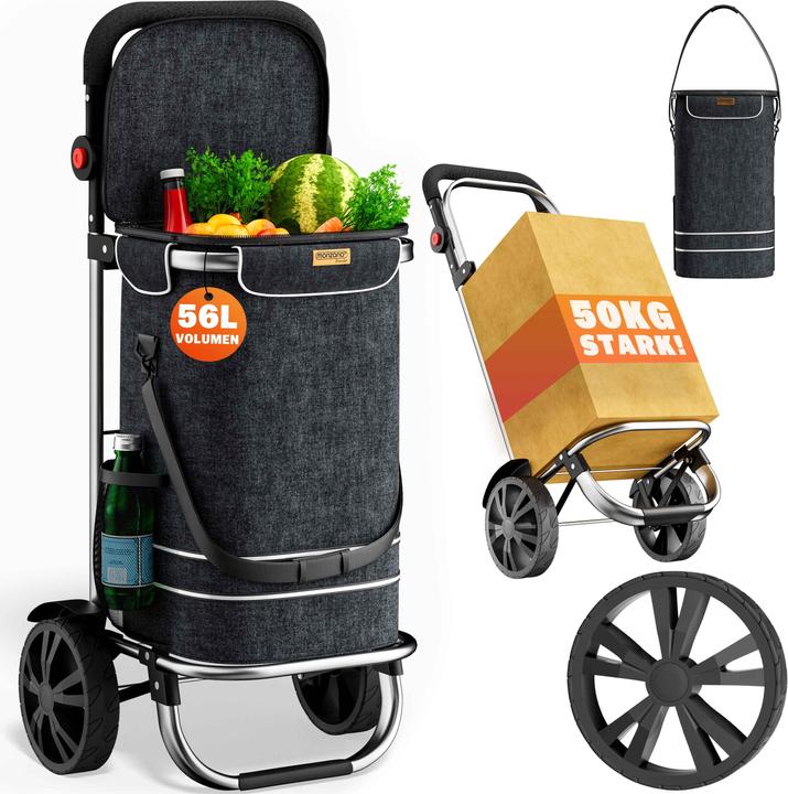Actual product image Monzana 2in1 Shopping trolley
