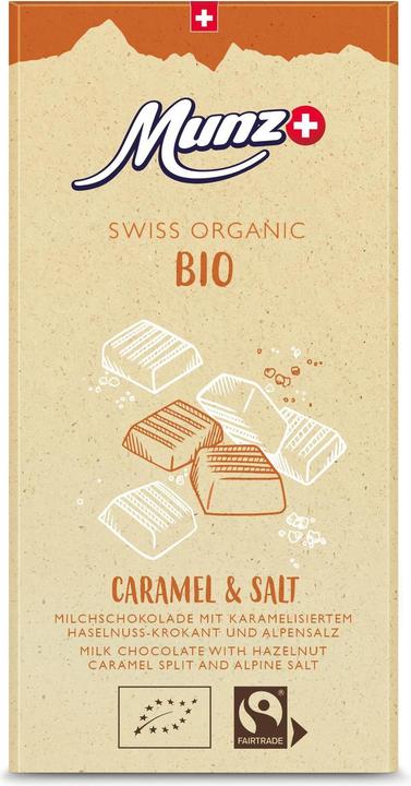 Produktbild Munz Organic Caramel & Salt (100 g)