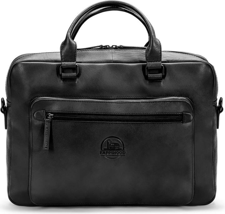 Farmhood Memphis Aktentasche Leder 38.5 cm Laptopfach (15.35")