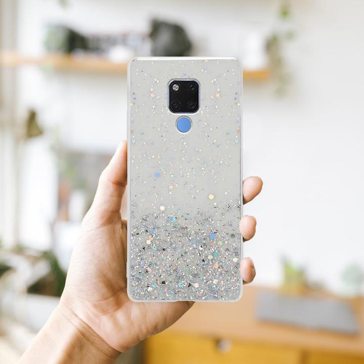 Immagine prodotto Cadorabo Custodia TPU funkelnder Glitter (Mate 20)