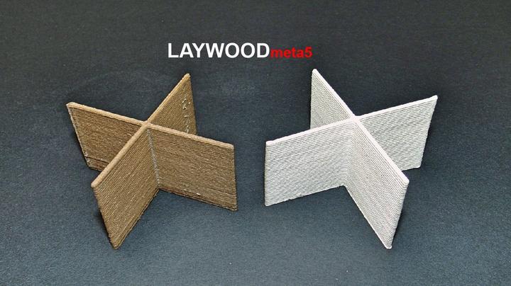 Immagine prodotto LAY Filamento LAYWOODmeta5 - 2,85 mm - 250 g (2.85 mm, 250 g)