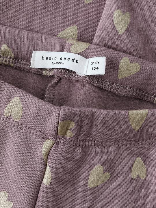 Produktbild Name it Nmftavina Sweat Fleece Legging Bru Noos (104)