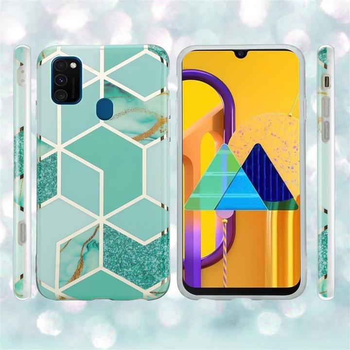 Image du produit Cadorabo Couverture IMD TPU Marbre coloré (Huawei P20 Lite)