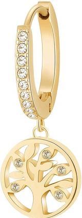 Brosway Gold plated single earrings Tree of Life Chakra BHKE005 (L)