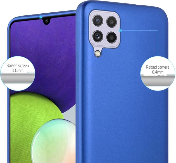 Immagine prodotto Cadorabo Manicotto metallico opaco in TPU (Samsung Galaxy M22, Samsung Galaxy A22, Samsung Galaxy A32)
