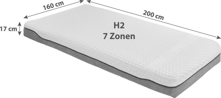 Actual product image Lipo Homestar H2 (160 x 200 cm)