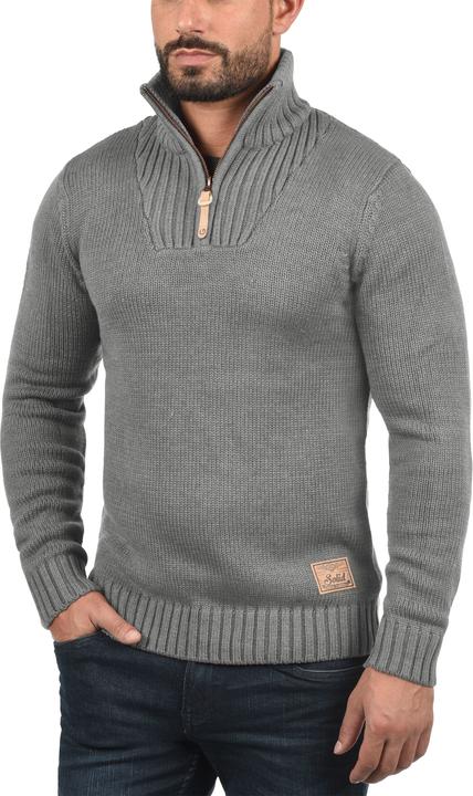 Immagine prodotto Solid Petro Maglione In Maglia Grossa Pullover Maglieria Da Donna Con Collo AltoStampa (L)