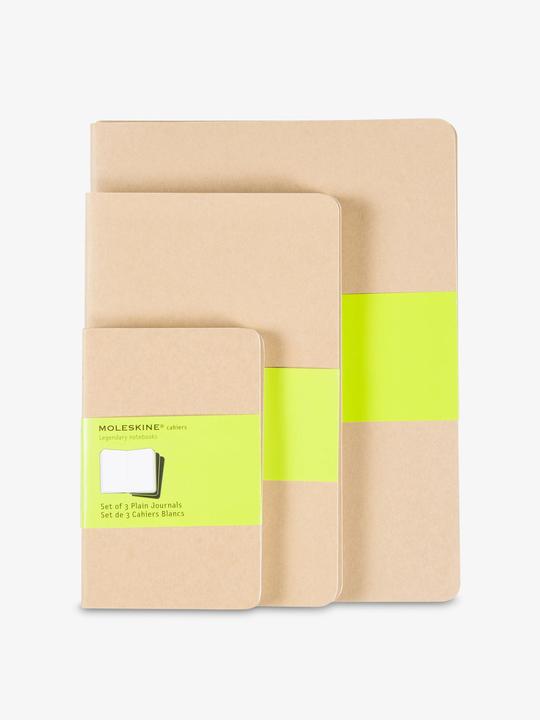 Actual product image Moleskine Cahier (A4, Plain, Soft cover)