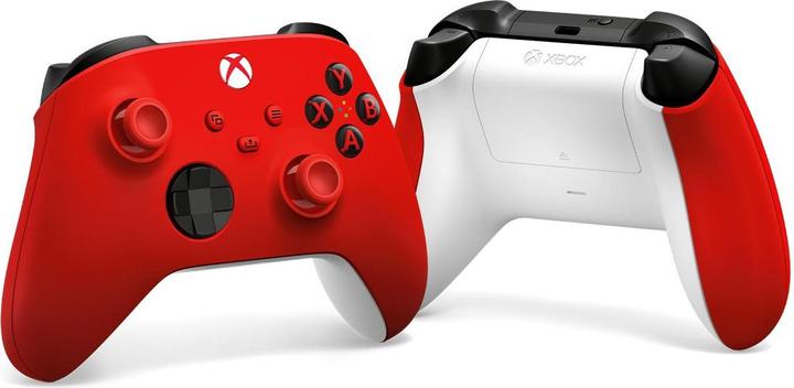 Actual product image Microsoft Xbox Wireless Controller - Pulse Red (PC, Xbox One X, Xbox Series X, Xbox One S, Xbox Series S)