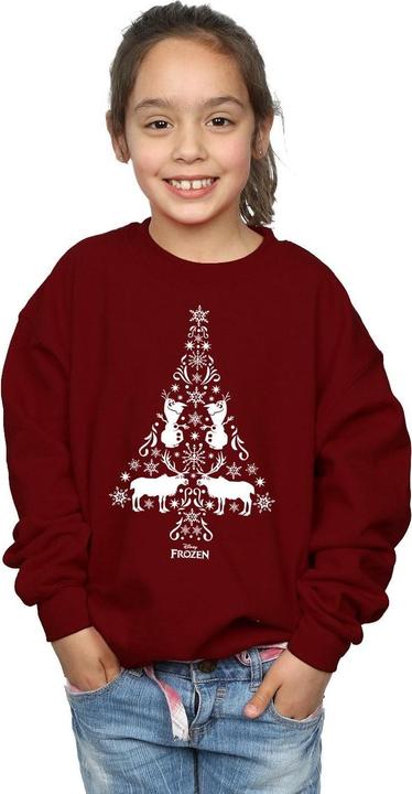 Produktbild Disney Frozen Christmas Tree Sweatshirt Mädchen (152, 158)