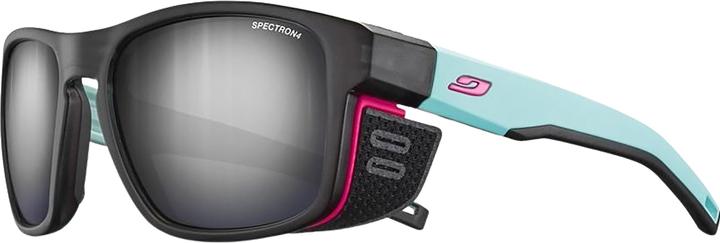 Julbo Shield M - Spectron 4 (hellbl., Durchsch. matt schwarz, Rosa, Braun Silber Flash)