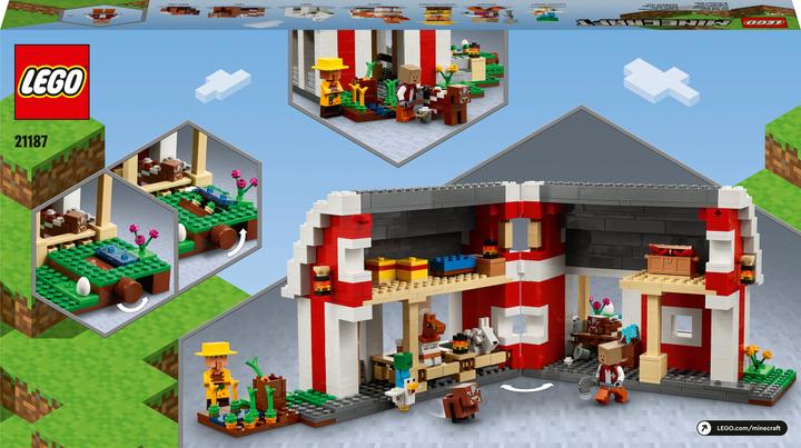 Immagine prodotto LEGO Il fienile rosso (21187, LEGO Minecraft)