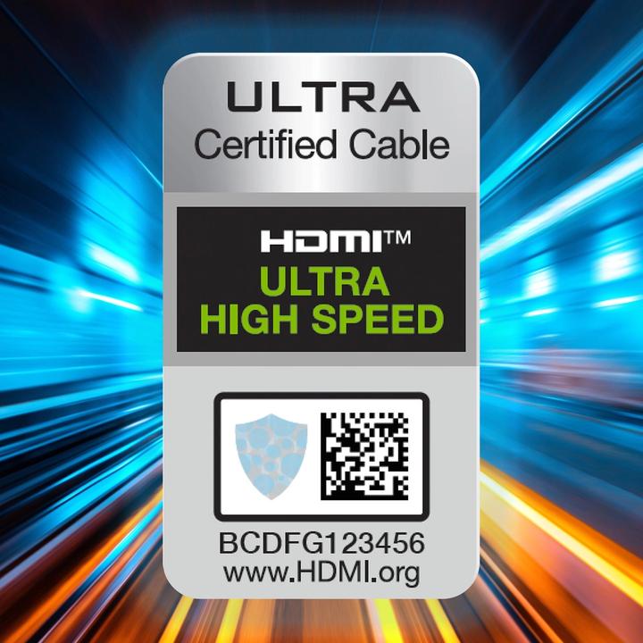 Immagine prodotto Wozinsky cavo HDMI 2.1 8K 60 Hz 48 Gbps / 4K 120 Hz / 2K 144 Hz 1 m Argento (WHDMI-10) (1 m, HDMI)