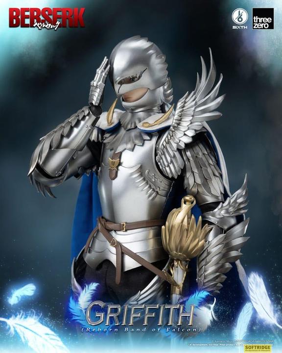 Actual product image ThreeZero Berserk figurine 1/6 Griffith (Reborn Band of Falcon) 30 cm