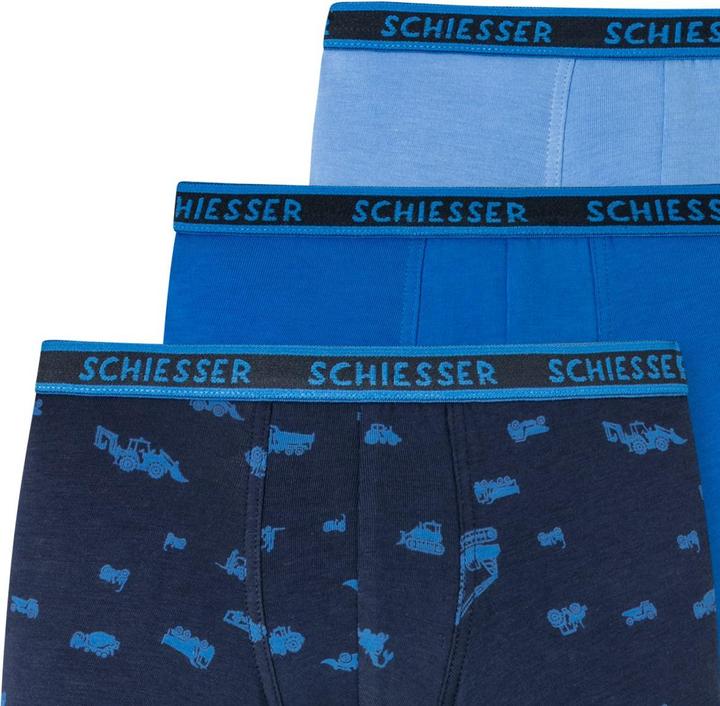 Produktbild Schiesser 9er Pack Kids Boys 95/5 Organic Cotton Shorts / Pants (104, 9er Pack)