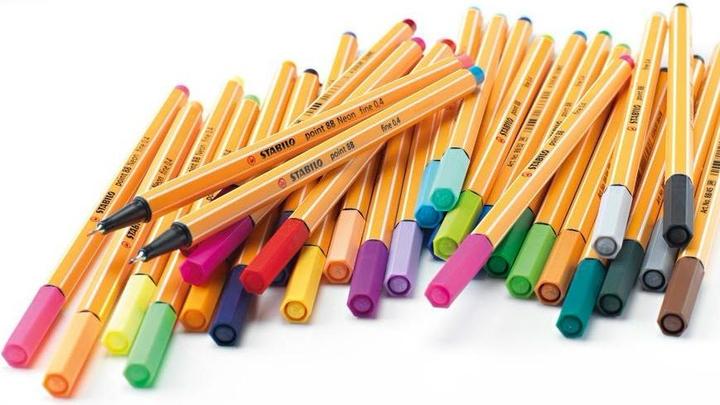 Actual product image STABILO point 88 Fineliner (Multicoloured, 10 x)