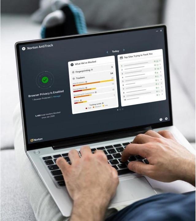 Immagine prodotto Norton AntiTrack (5 Utente, 5 Dispositivi/Utenti, 12 mesi)