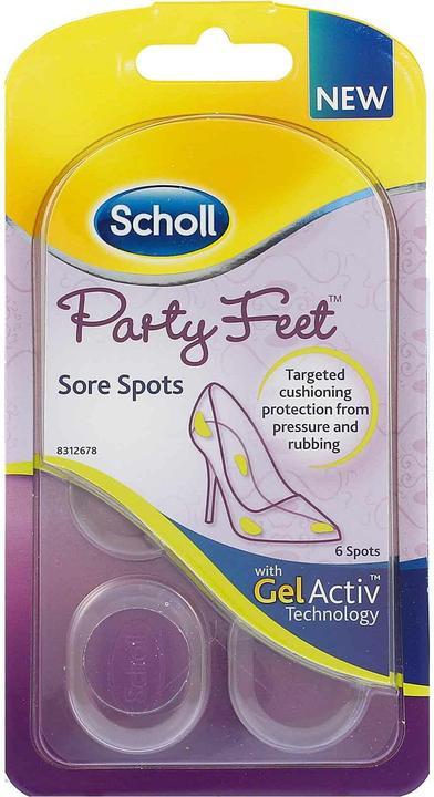 Scholl Party Feet Sore Spots (Druckentlastung)