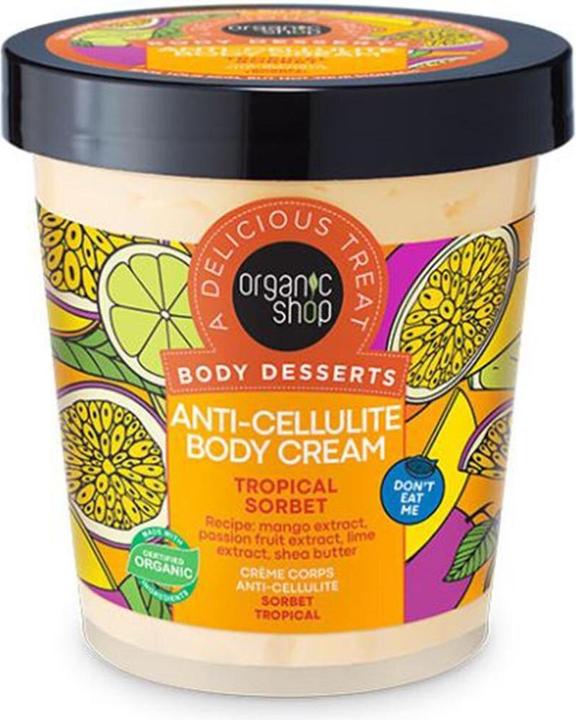 Produktbild Organic Shop Body Desserts Anti-Cellulite Körpercreme Tropical Sorbet 450ml (Körpercreme, 450 ml)