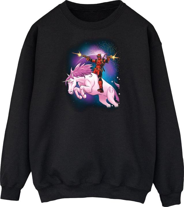 Produktbild Deadpool Space Unicorn Boyfriend Fit Sweatshirt (3XL)
