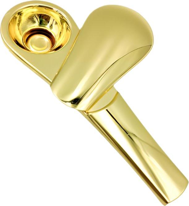 Actual product image Black Leaf Jopi magnetic whistle shiny