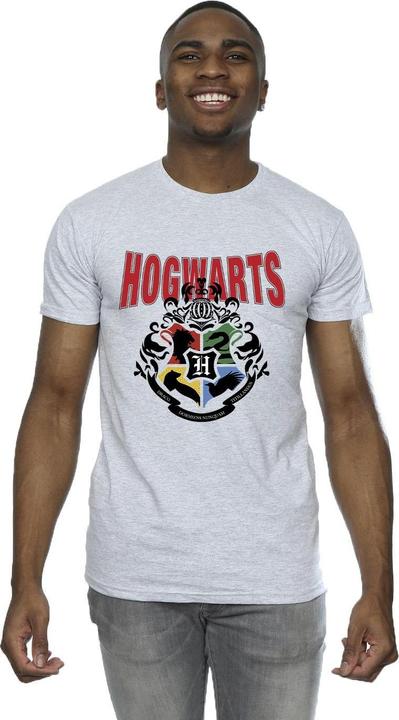 Actual product image Mens Hogwarts Emblem T-Shirt (M)