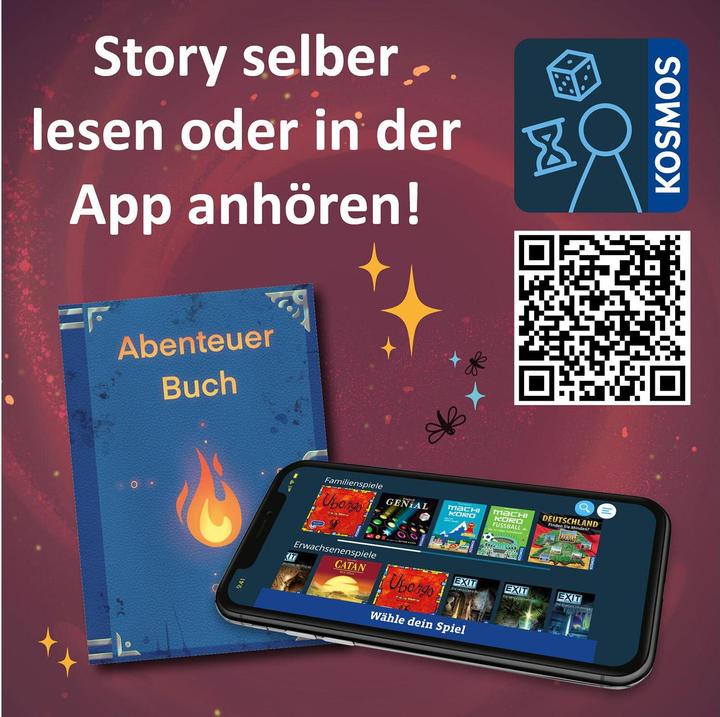 Produktbild Kosmos Adventure Puzzle: In den Tiefen des Vulkans (258 Teile)