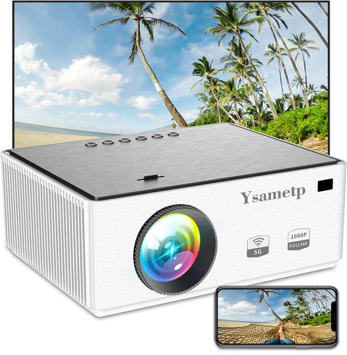 Ysametp Mini-Projektor (Full HD, 10000 lm)