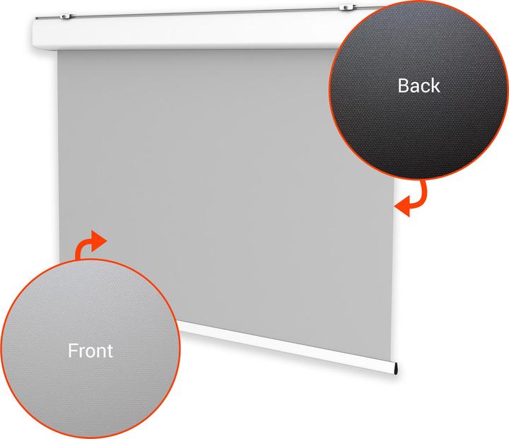Immagine prodotto Celexon Expert - schermo - montaggio a soffitto possibile, adatto al montaggio a parete - motorizzato (155.90", 1:1)