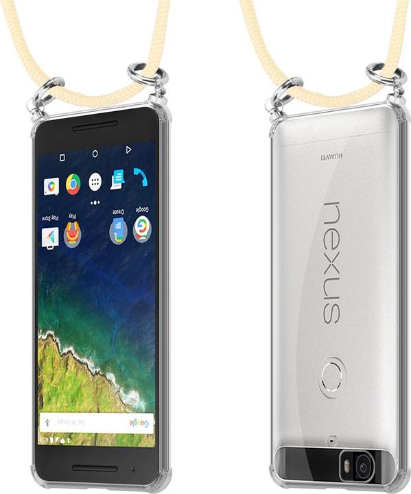 Produktbild Cadorabo TPU Handy Kette SILBER Cover