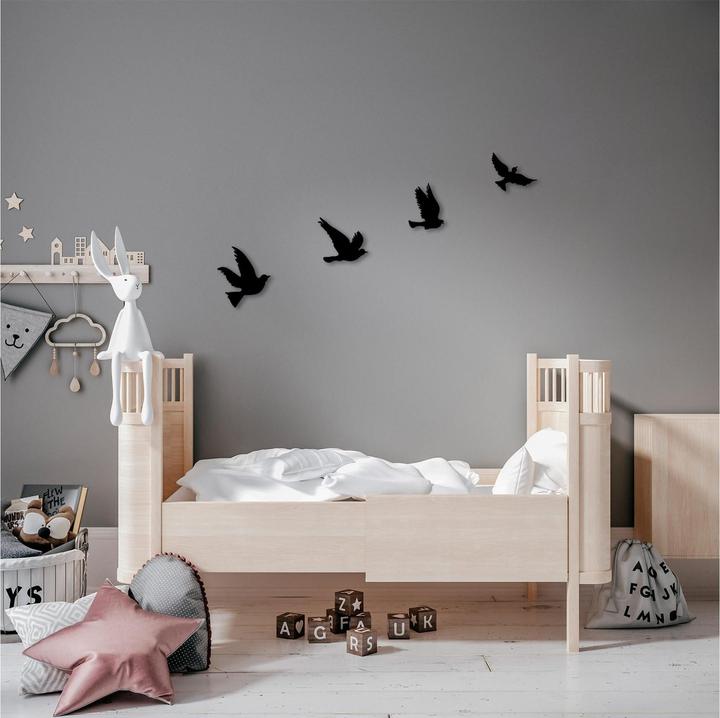 Actual product image Wallxpert Wall decoration birds 4-piece (4 x 35 x 36.5 cm)