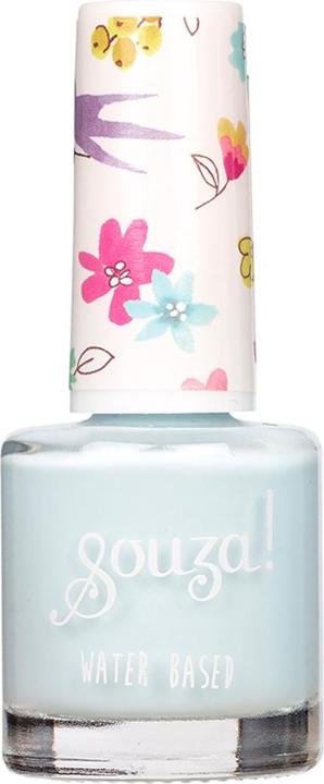 Actual product image Souza for Kids nail polish, light blue