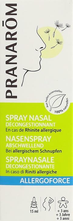 Actual product image Pranarom ALLERGOFORCE - Decongestant nasal spray (1 Piece)