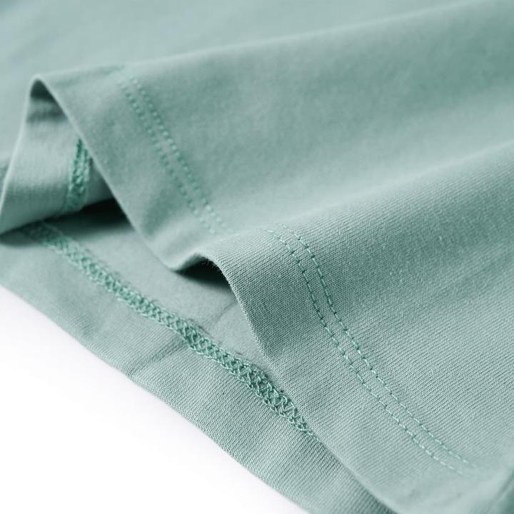 Actual product image VidaXL Children's long-sleeved shirt mint green 128,Material: 95 % cotton (128)
