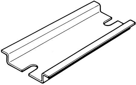 Actual product image Fibox Support rail for MNX