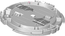Actual product image Extreme Networks REPL BRACKET AP630/ AP650/AP65